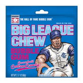 Big League Chew Bubble Gum Cotton Candy Flavor 2.12 oz Each Pack Quantity 12 Packs Per Box Sweet Browse at UsaCandyWholesale.Com